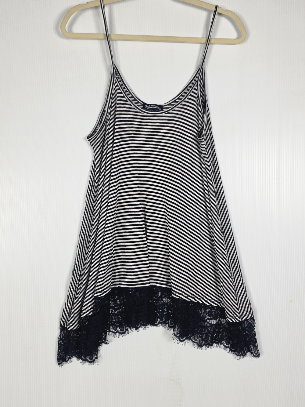 Freshman Navy & White Striped Cami Tank